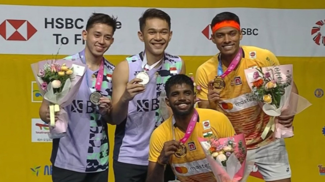 Fajar/Rian Gagal Juara Korea Open Usai Dikalahkan Pasangan India