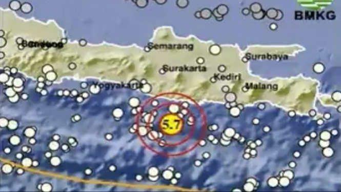 Gempa Magnitudo 5,7 Guncang Pacitan, Sempat Bikin Warga Panik