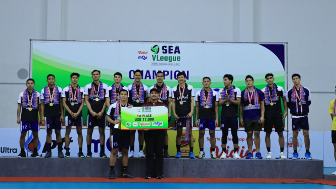 Indonesia juara SEA VLeague pekan oertama