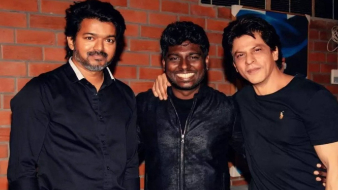 Thalapathy Vijay, Atlee, Shah Rukh Khan