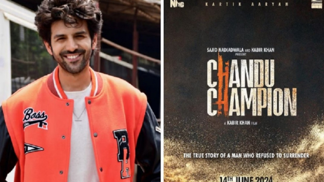 Kartik Aaryan Lanjutkan Syuting Film 'Chandu Champion'