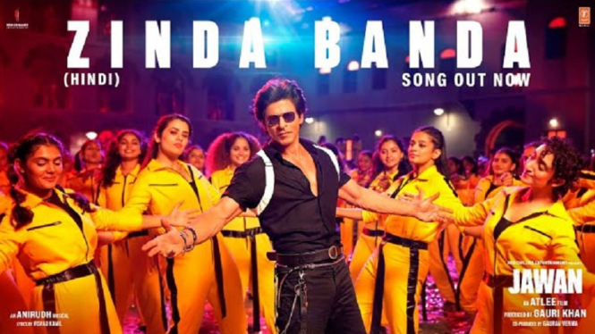 Tarian Menghentak Shah Rukh Khan di Lagu Zinda Banda Menuai Pujian