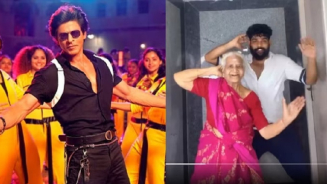 Nenek dan Cucu Asyik Menari Lagu 'Zinda Banda' Shah Rukh Khan