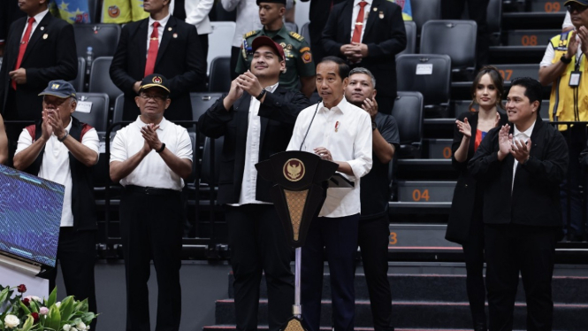 Presiden Jokowi Resmikan Indonesia Arena