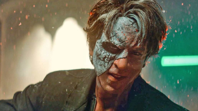 Shah Rukh Khan dalam film Jawan
