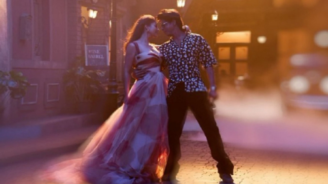 Duet Lagu Romantis Shah Rukh Khan dan Nayanthara Bikin Merinding