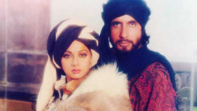 Amitabh Bachchan dan Sridevi