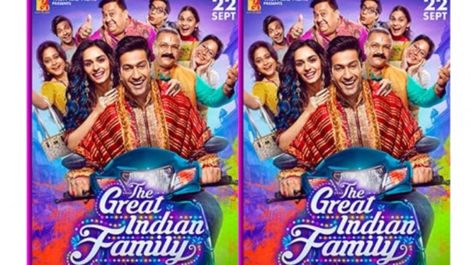 Vicky Kaushal bintangi film The Great Indian Family