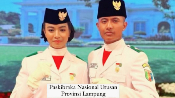 Sosok Dua Pelajar asal Lampung yang Terpilih Paskibraka Nasional 2023