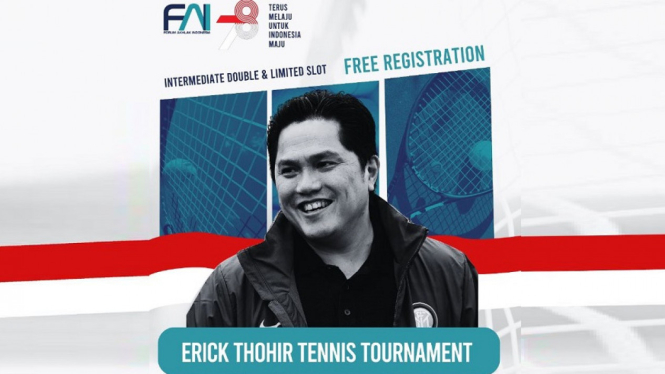 Sekber FAI Ajak Genz Ikuti Erick Thohir Tennis Tournament