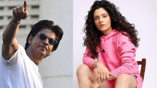 Saiyami Kher Tentang Shah Rukh Khan: Definisi Cinta Adalah SRK!