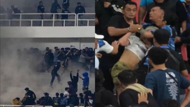 Kerusuhan Suporter di Laga PSIS Semarang vs Persib Bandung