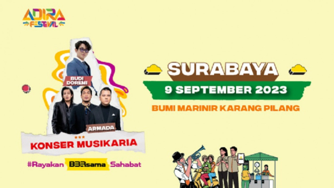 Perayaan Adira Festival 2023 Siap Meriahkan Surabaya
