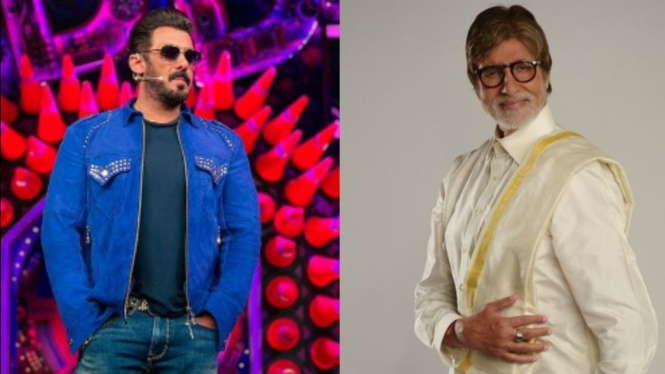 Salman Khan dan Amitabh Bachchan