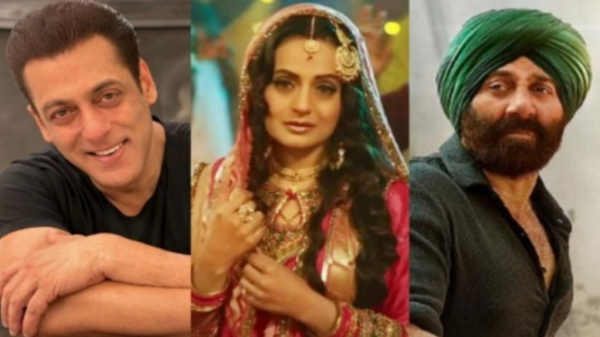 Salman Khan, Ameesha Patel dan Sunny Deol