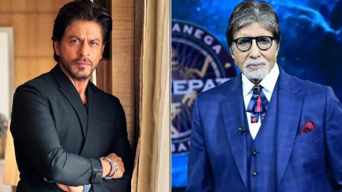 Shah Rukh Khan dan Amitabh Bachchan