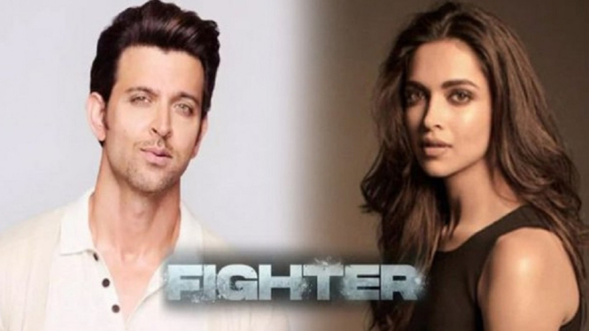 Hrithik dan Deepika Selesaikan Syuting 'Fighter' Oktober