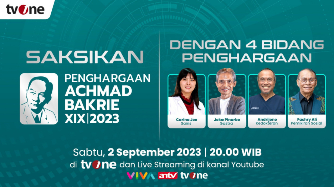 Penghargaan Achmad Bakrie XIX 2023