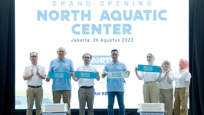 Anindya Bakrie Resmikan North Aquatic Centre, 28 Agustus 2023