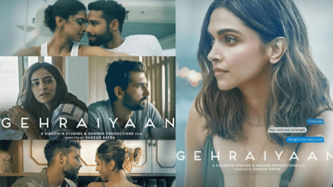 Fakta Menarik Deepika Padukone saat Berakting di Film 'Gehraiyaan', Termasuk Adegan Ciuman