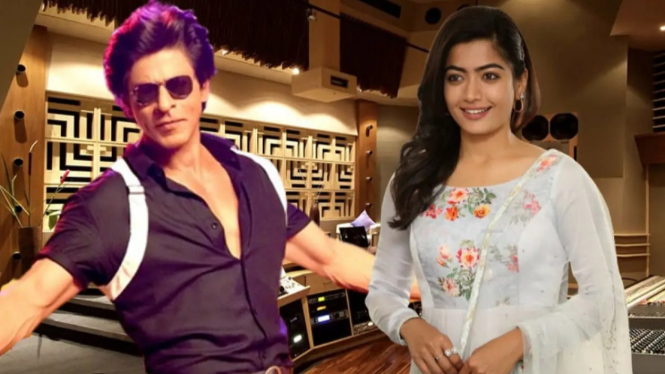 Shah Rukh Khan dan Rashmika Mandanna