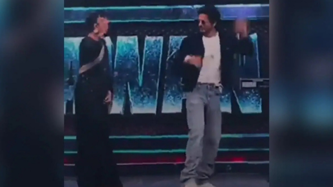 Rilis Audio 'Jawan', Shah Rukh Khan Menari Satu Dua Tiga Empat Dengan Priyamani, Membakar Panggung
