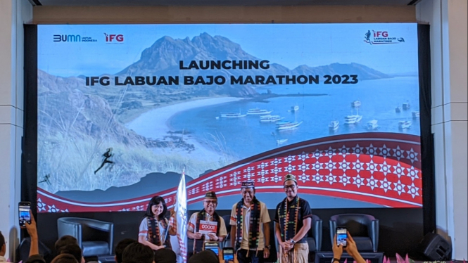 Launching IFG Labuan Bajo Marathon 2023
