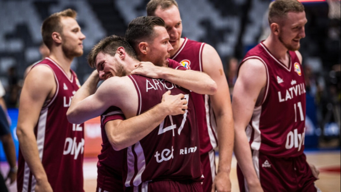 Latvia catat sejarah, kalhkan Spanyol di FIBA World Cup 2023