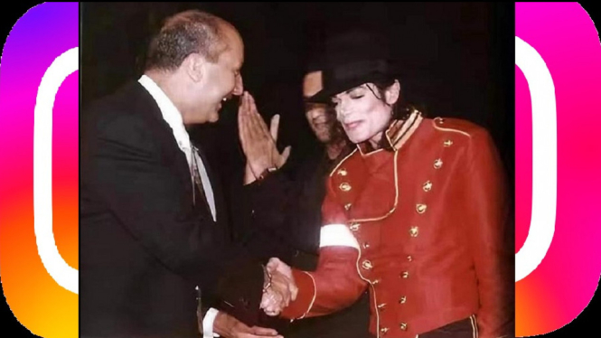 Momen Bersejarah saat Aktor Veteran India Anupam Kher Bertemu dengan Raja Pop Michael Jackson