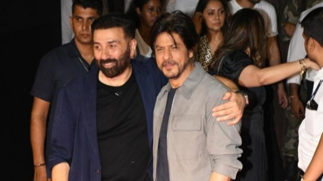 Shah Rukh Khan dan Sunny Deol
