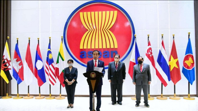 Presiden Jokowi akan Pimpin 12 Pertemuan di Forum KTT Ke-43 ASEAN