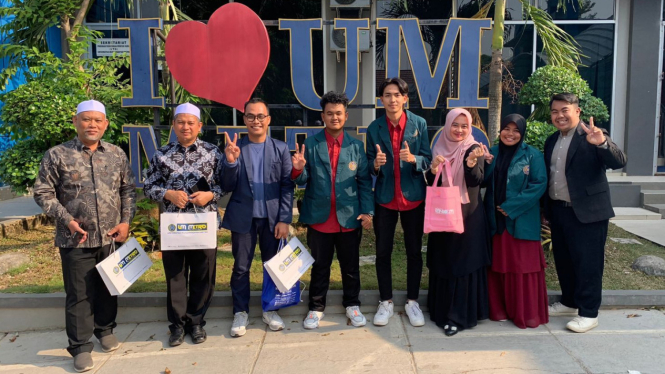 Mahasiswa Asing UM Metro Tiba di Indonesia