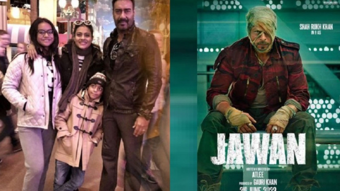 Di Tengah Demam Film 'Jawan' Shah Rukh Khan', Kajol Berbagi Tips Gaya Mengasuh 2 Anaknya