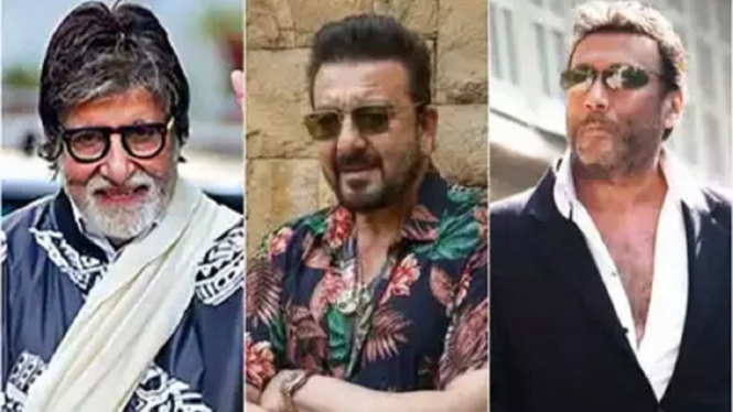 3 Legenda Bollywood Amitabh Bachchan, Sanjay Dutt dan Jackie Shroff, Bakal Main Bareng di FIlm Komedi Unik