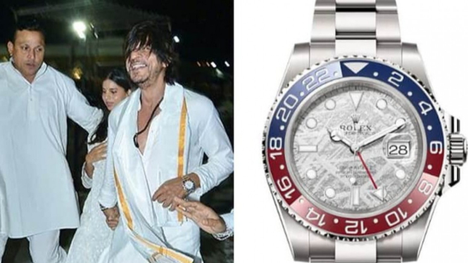 Shah Rukh Khan Pakai Jam Tangan Rolex Saat Berdoa Demi Film Jawan ke