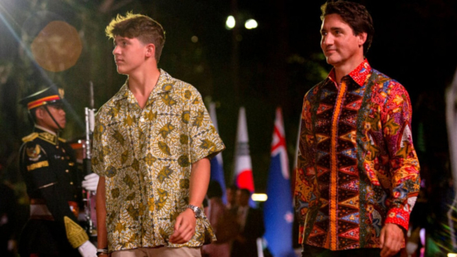 PM Kanada, Justin Trudeau dan Xavier Trudeau