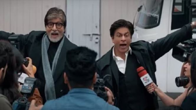 Terungkap! Viral Amitabh Bachchan dan Shah Rukh Khan Muncul Bareng Ternyata Video Iklan Bumbu Masak