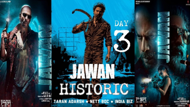 Melaju Mulus Ukir Sejarah, Koleksi Box Office Film Jawan Shah Rukh Khan Hari ke-3 Raih Lebih dari Rp365 Miliar!