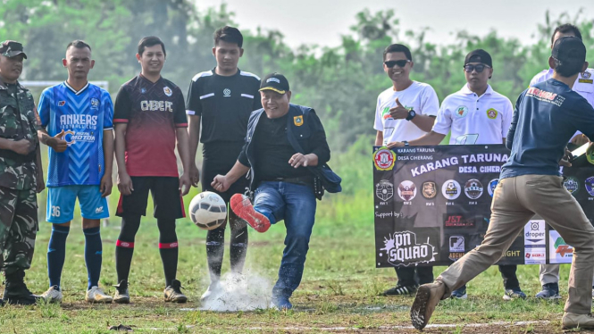 Karang Taruna Cup 2023 Tingkatkan Sinergi dan Soliditas Warga Bogor dengan TNI