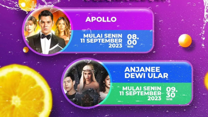 Sinetron baru ANTV, Apollo dan Anjanee Dewi Ular