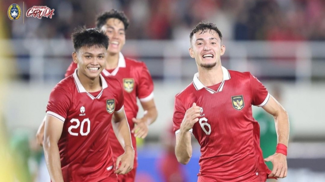 Ivar Jenner Cetak gol perdana untuk Timnas Indonesia U-23