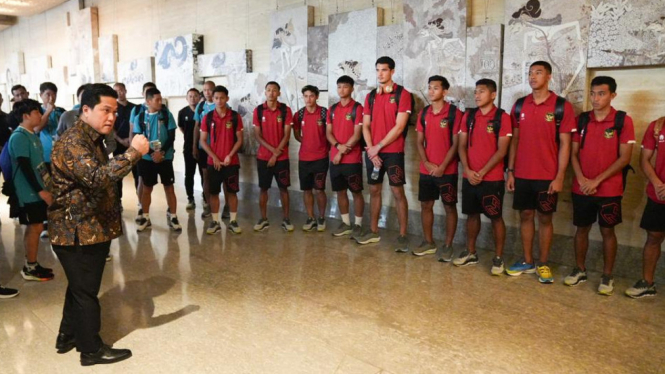 Cetak Sejarah, Ketum PSSI Erick Thohir: Alhamdulillah Kita Lolos Piala Asia U-23