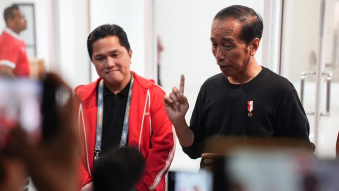 Timnas Indonesia U23 Lolos ke Piala Asia U23 2024, Soal Bonus untuk Pemain, Presiden Jokowi: Tanya Pak Erick