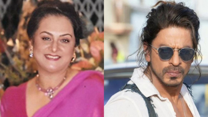 Saira Banu dan Shah Rukh Khan