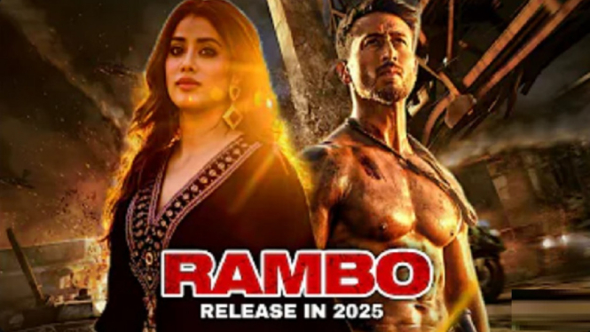 Tiger Shroff dan Janhvi Kapoor Akan Bintangi Film Legendaris 'Rambo' Karya Siddharth Anand