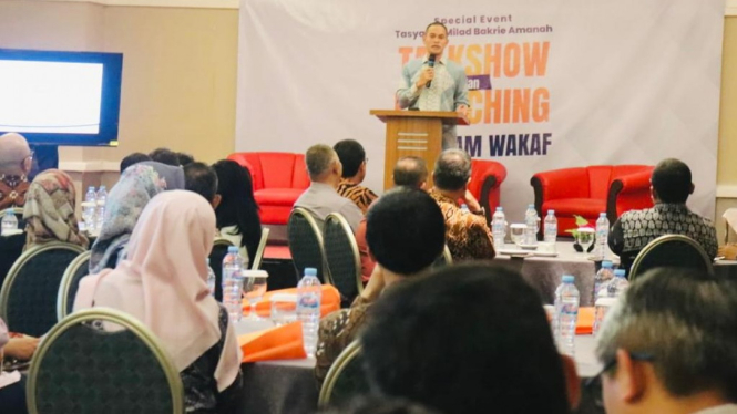 LAZNAS Bakrie Amanah Gelar Talkshow dan Launching Program Wakaf