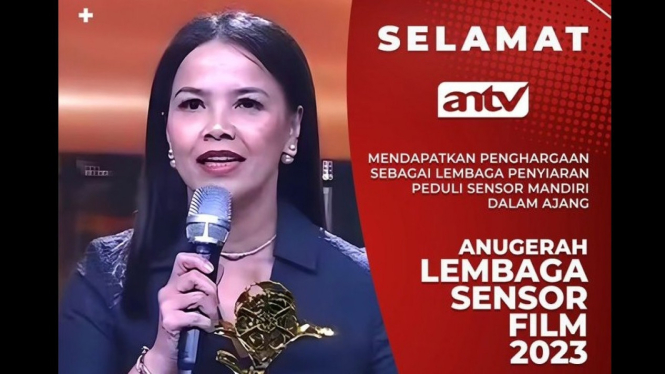 ANTV Meraih Anugerah Kategori TV Peduli Sensor Mandiri