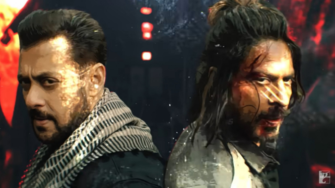Shah Rukh Khan dan Salman Khan Siap Sajikan Pertarungan Epik di Film Tiger vs Pathaan
