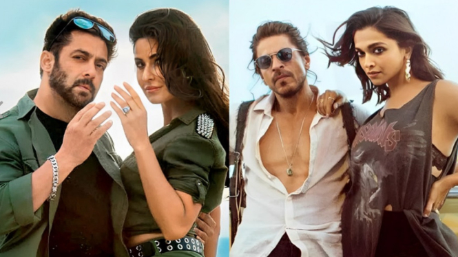 Deepika Padukone dan Katrina Kaif Gabung Shah Rukh Khan dan Salman Khan di Film Tiger Vs Pathaan