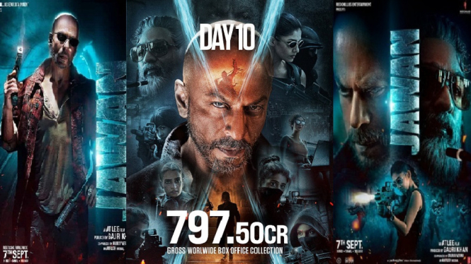 Red Chillies Entertainment Umumkan Film Jawan Shah Rukh Khan Raih Rp1,642 Triliun di Box Office Global